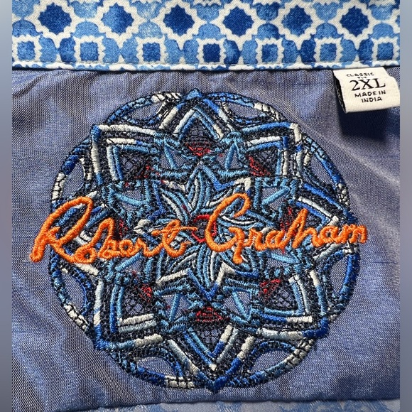Men’s Robert Graham Dress Shirt NWT - Picture 9 of 10